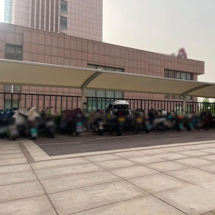 禹州市膜结构电动车棚